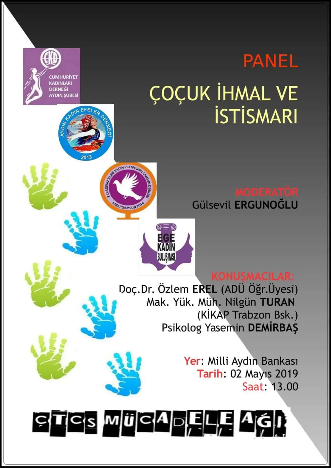 Aydın'da çocuk istismarına karşı panel